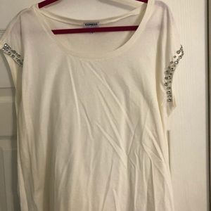 Guess beaded sleeve top